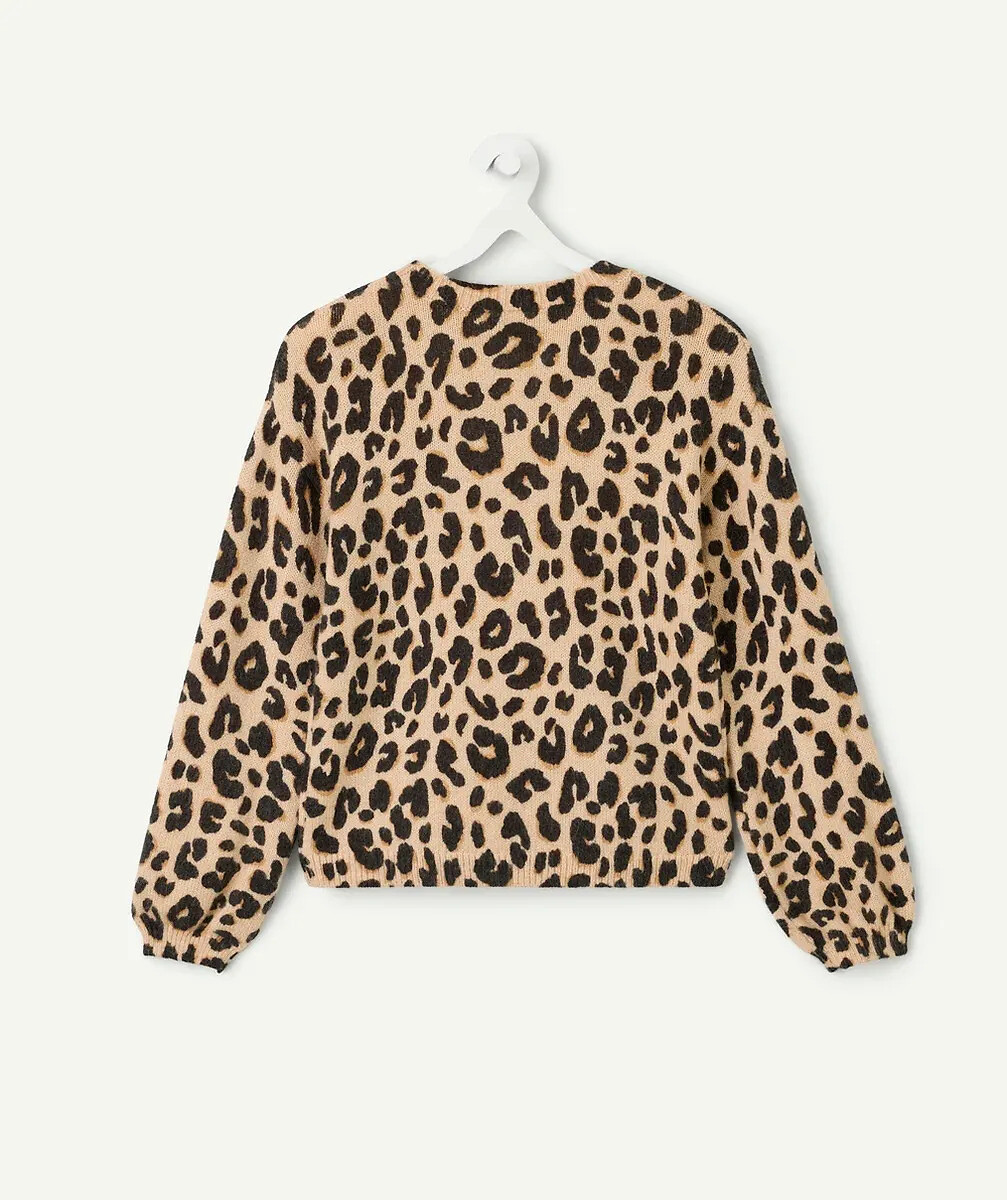 TAPE A L'OEIL<br>Suéter com estampa de leopardo