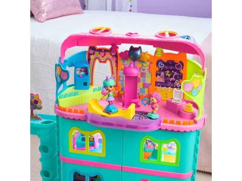 Gabby's Dollhouse Rooftop Roller Party Playset