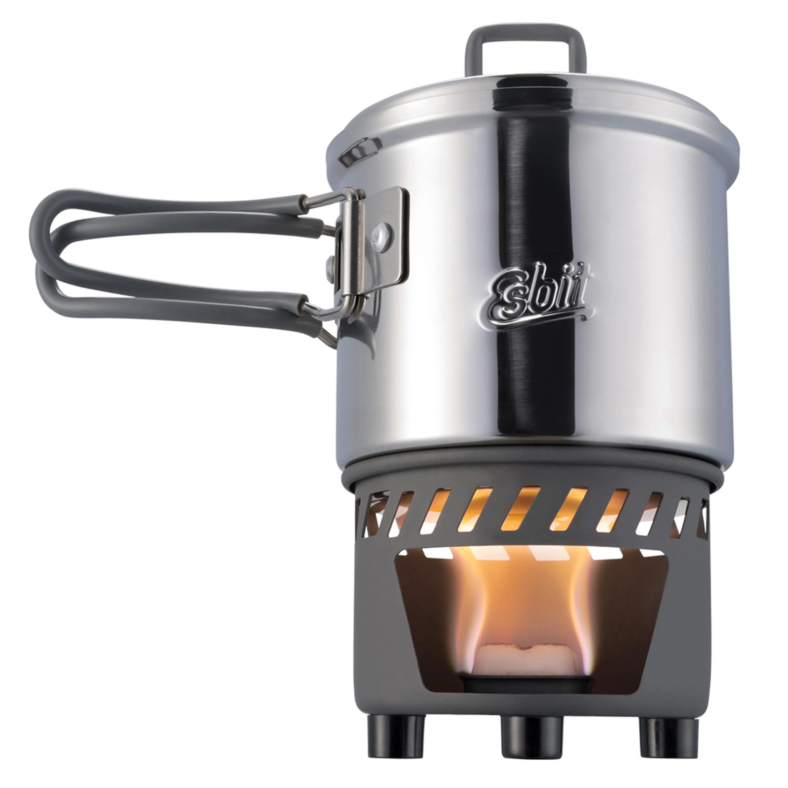 Esbit -  Trockenbrennstoff Kochset 0.585 L Edelstahl
