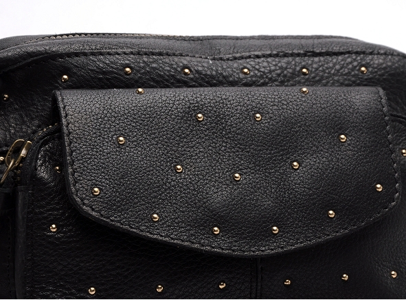 Pieces ville accessoires pcnaina stud leather cross body fc noir