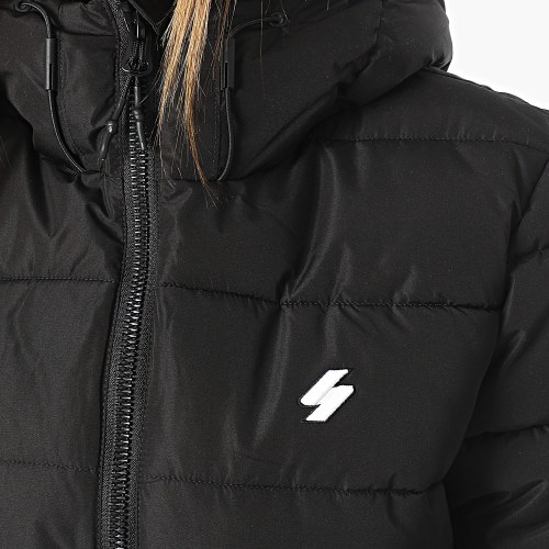 Doudoune Capuche Femme Spirit Sports Puffer W5011630A Noir