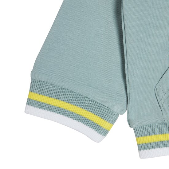 Sous le citronnier Veste en molleton   Vert sage        de               Marèse