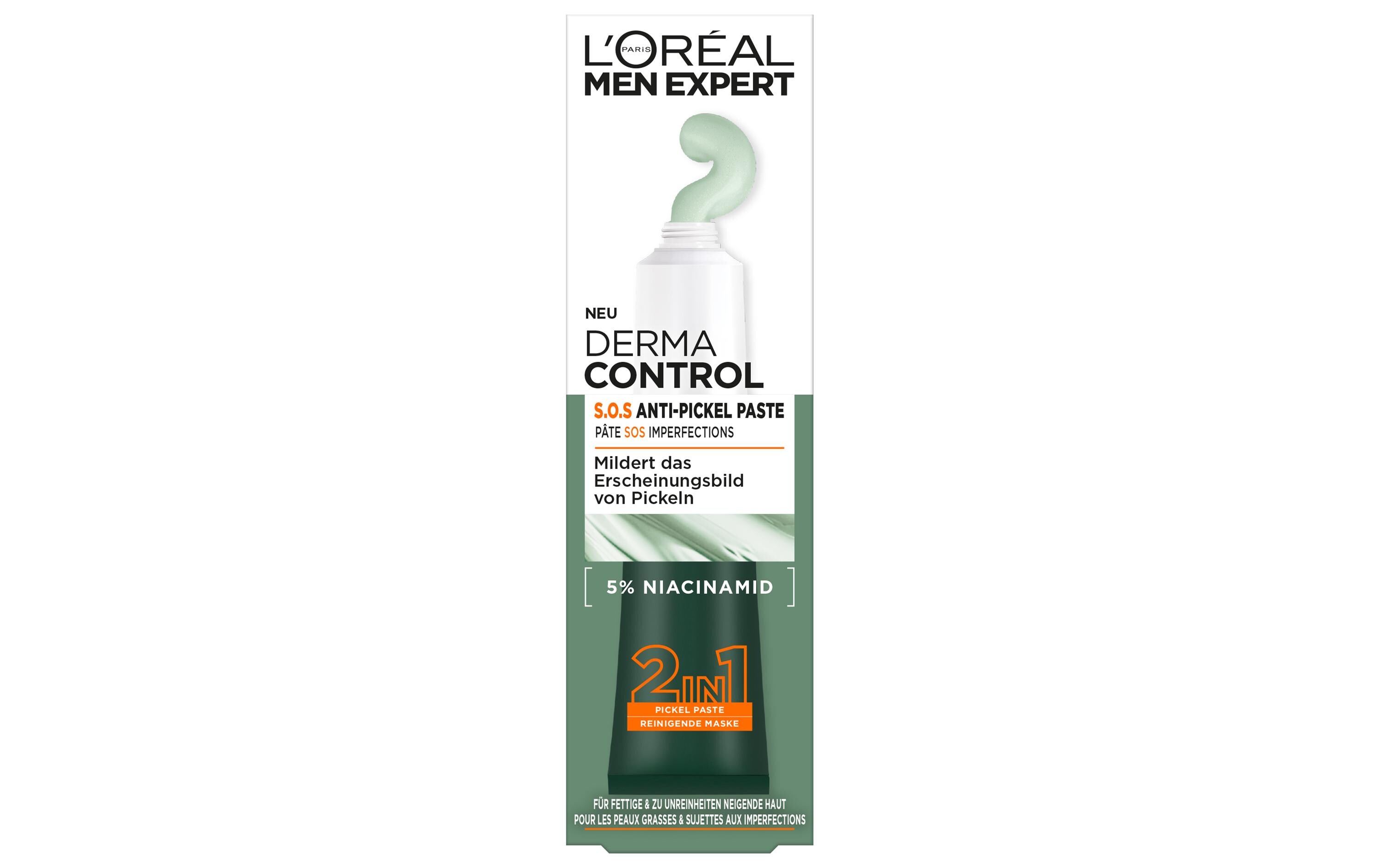 Derma Control S.O.S. Pimple Paste 45 mlPimple Paste für Männer mit Niacinamid