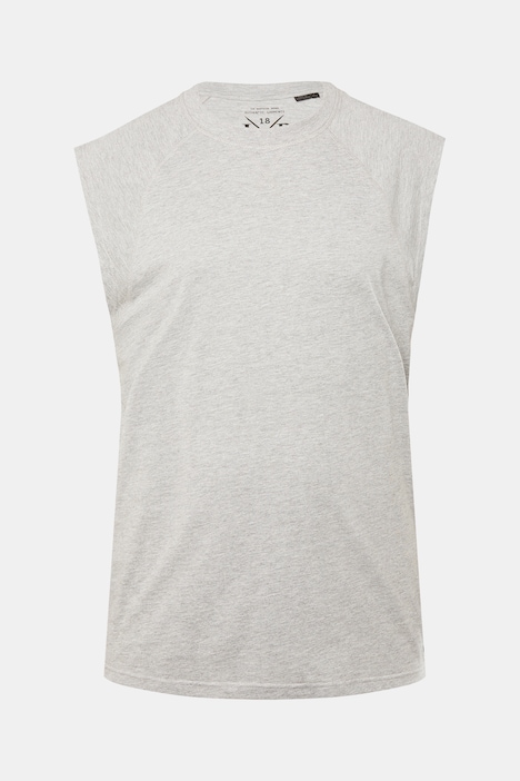 JP1880 Tanktop, überschnittene Schultern, Rücken-Print, Rundhals, bis 8 XL