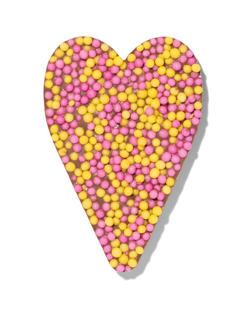 lettre en chocolat au lait cœur 135 g