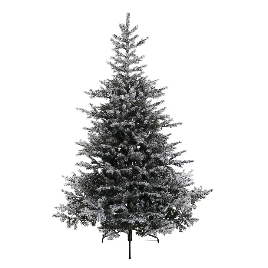 Sapin artificiel de Noël Glorious H240 cm Vert enneigé