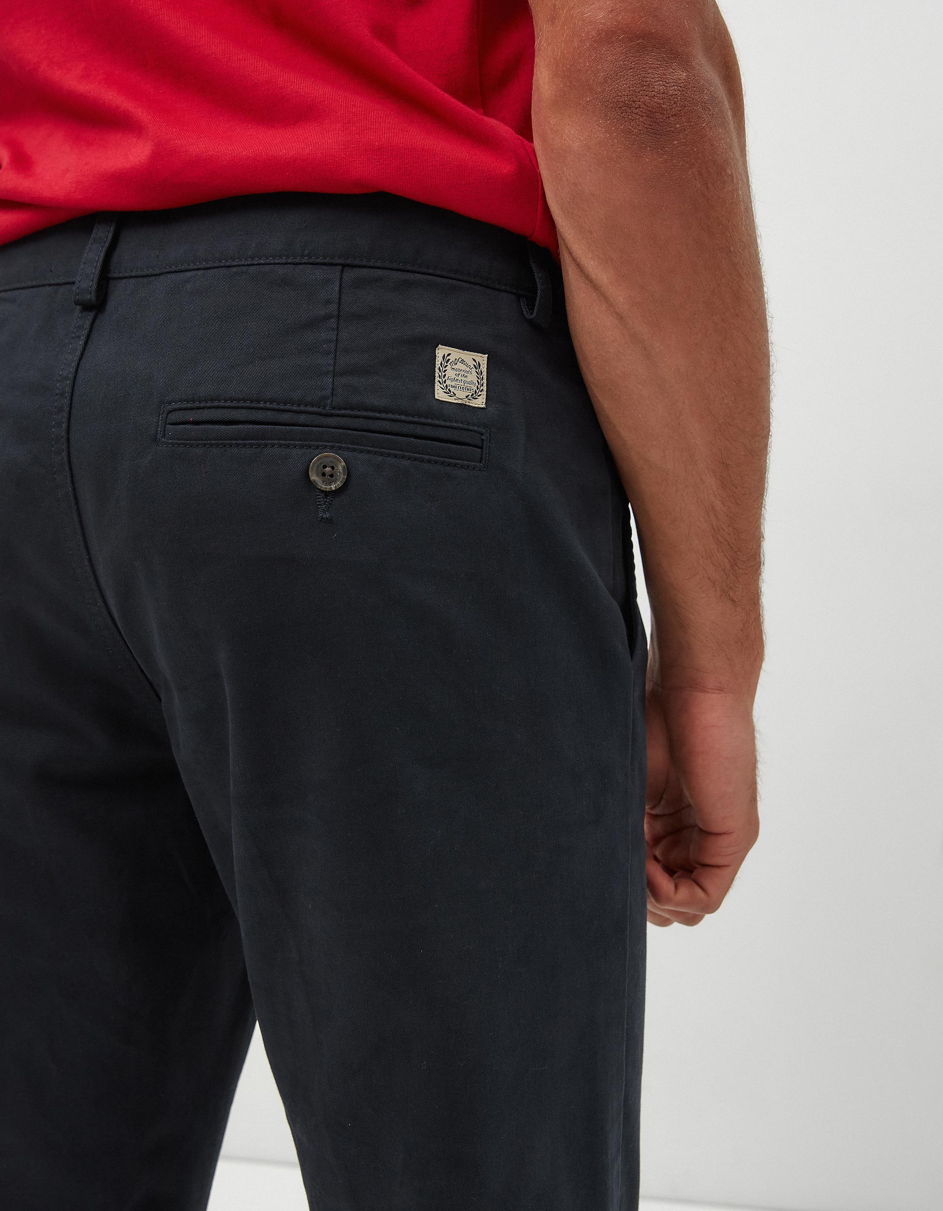 Calças Chino Premium 'Slim fit', Homem, Azul Escuro