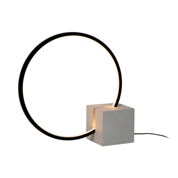 Lucide tafellamp Cirkelis Ø32cm dimbaar