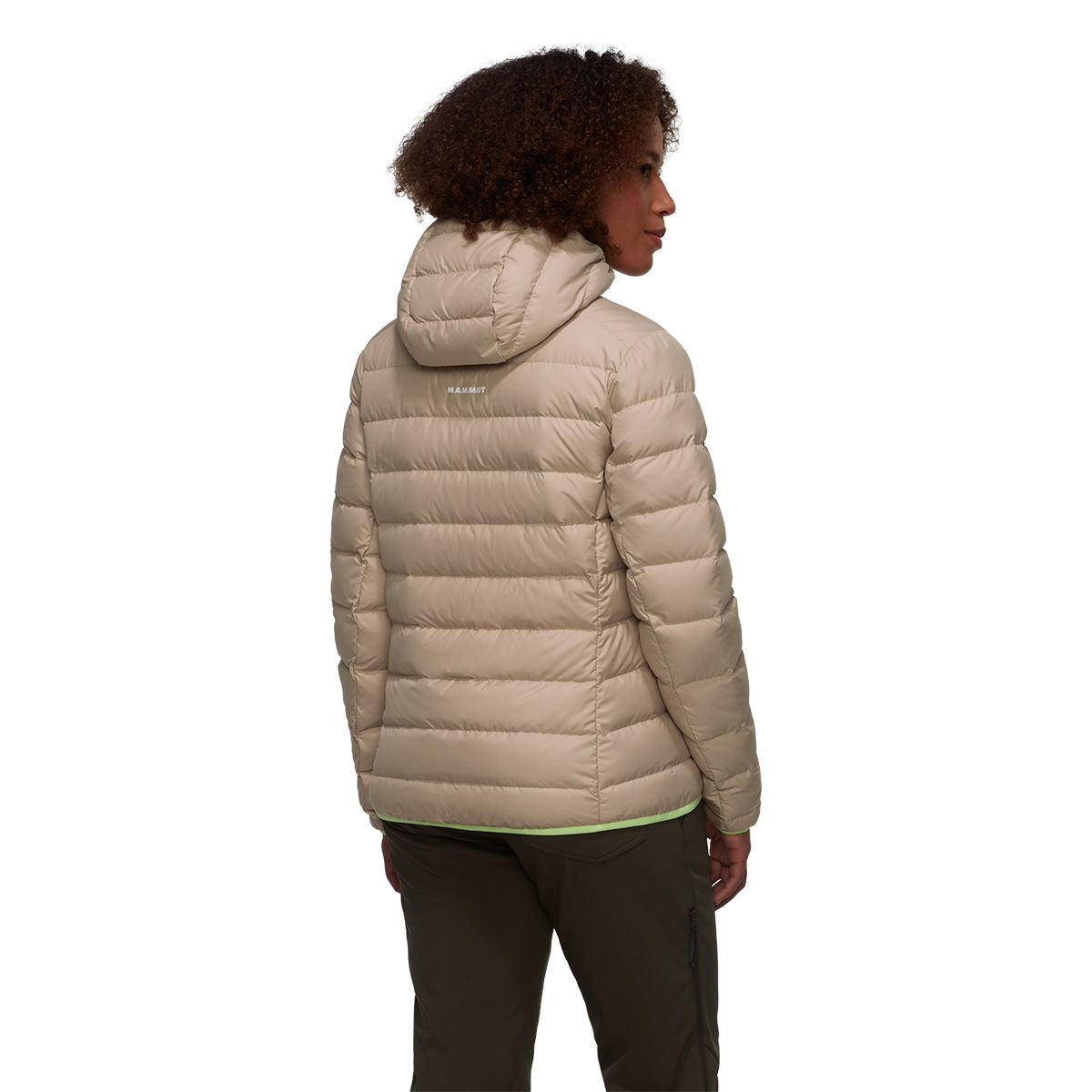 Mammut Waymarker IN Hooded dunjakke, dame (Savannah/Neo Lime)