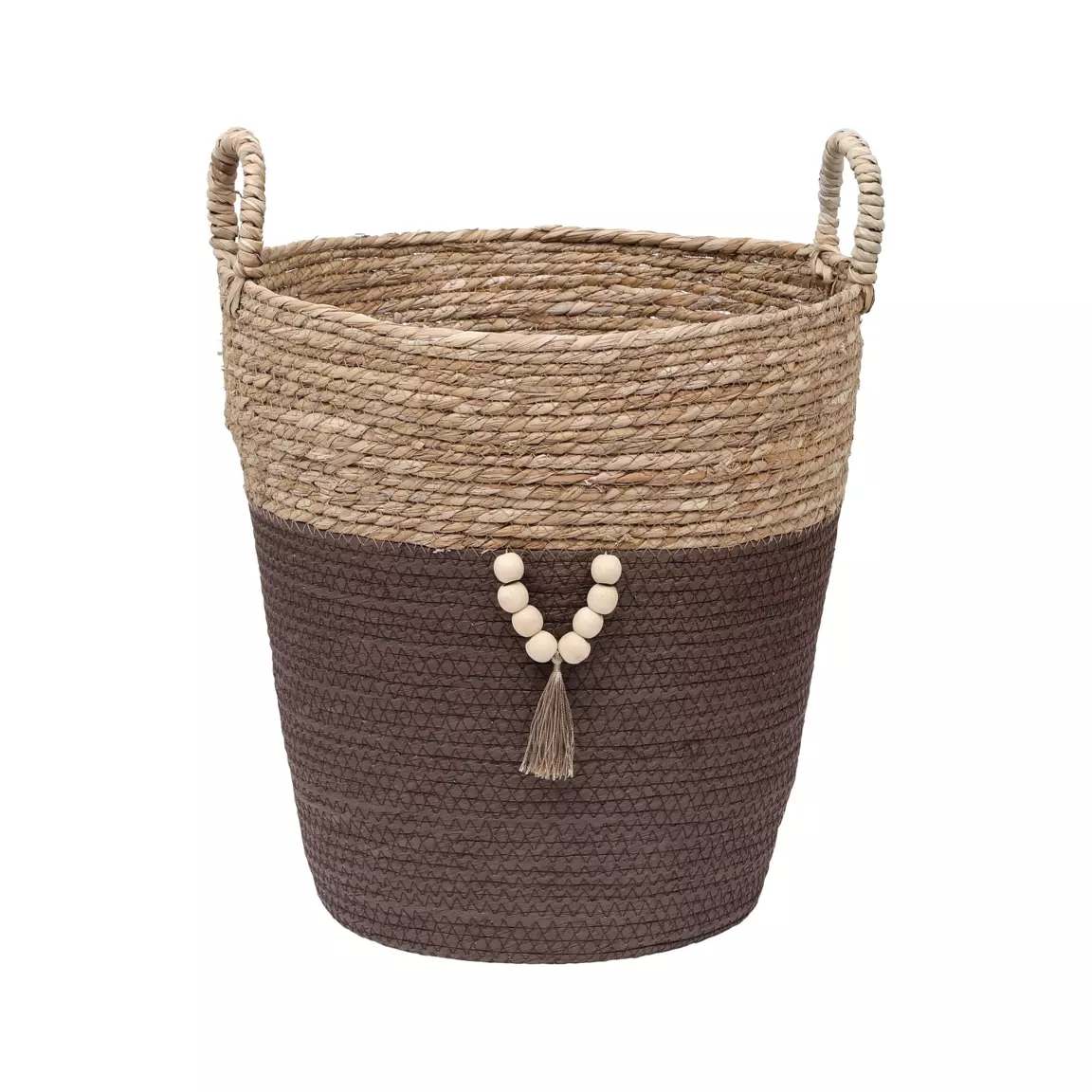 Lot de 3 paniers à linge (H45 cm) Jya Taupe