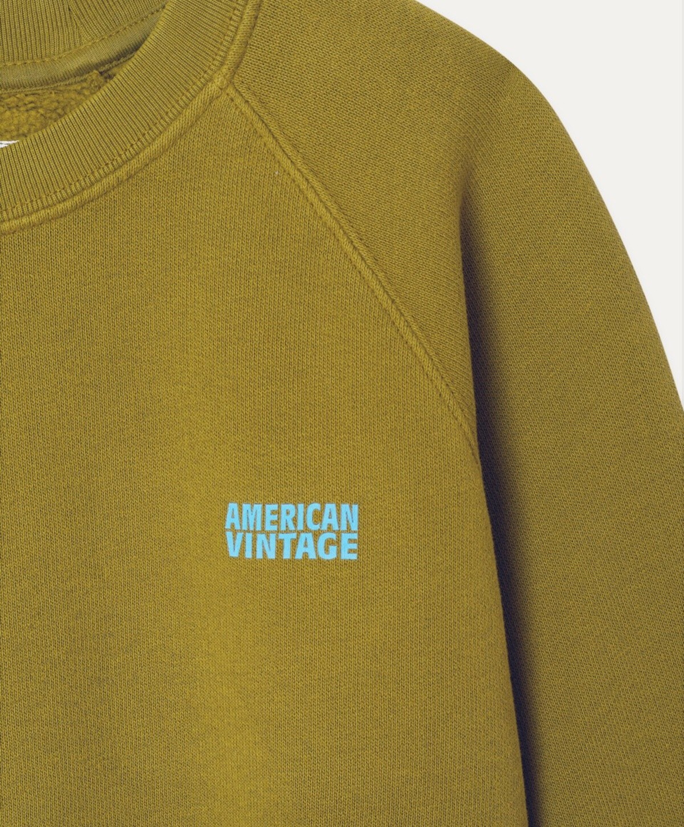 American Vintage Uniseks sweater  groen