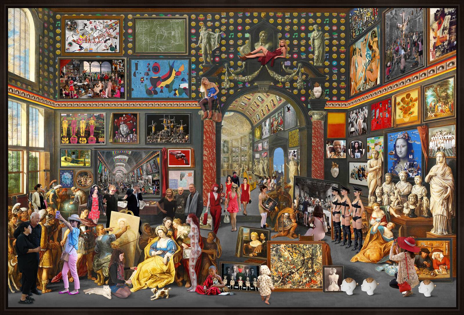 Apelles painting Campaspe, van Haecht (II) by Lluis Barba Cantos - Limited Edition. Edition of: 100. Signed.