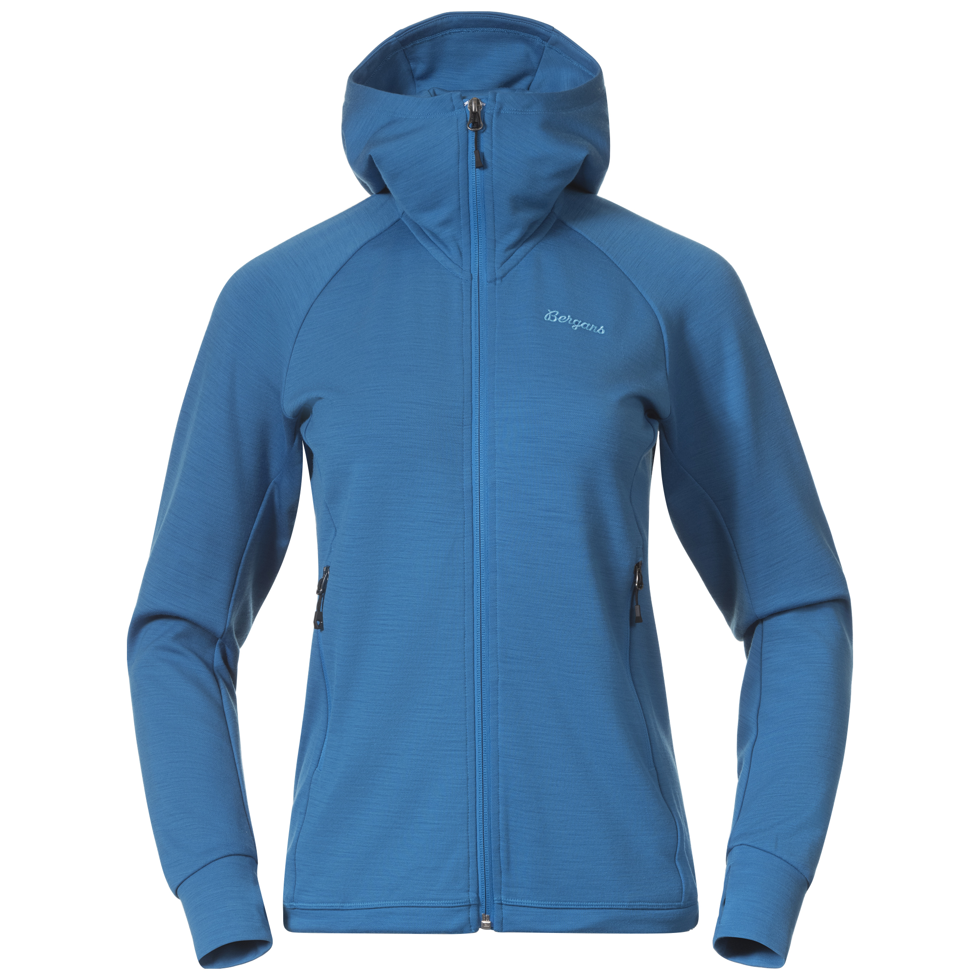 Rabot Merino Tech Midlayer Hoodie Dame Dark Aqua Lagoon