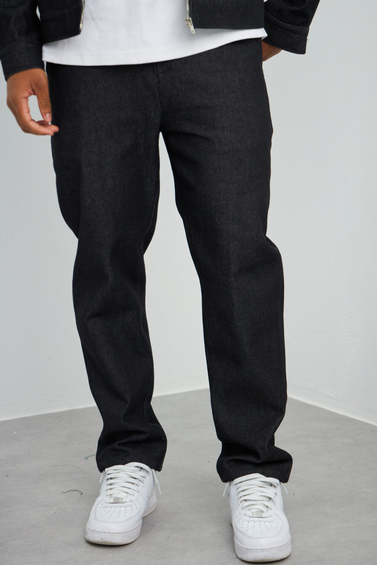 Ensemble 2 pièces veste zippé + pantalon noir