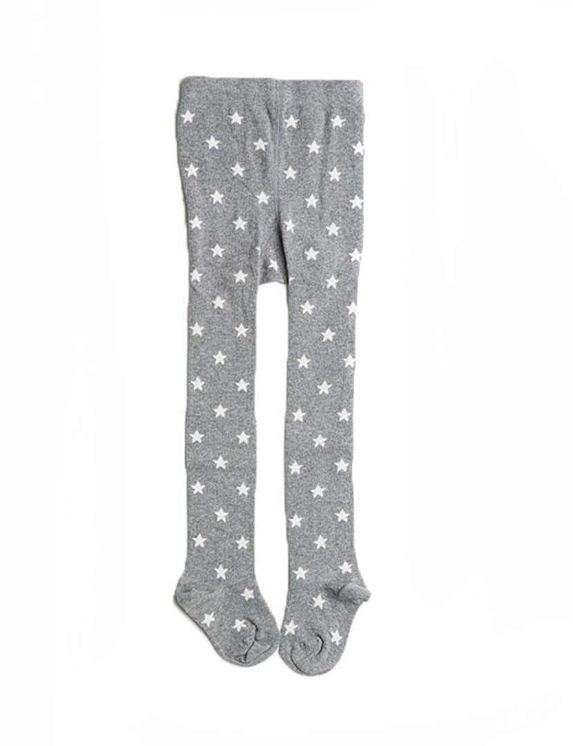 Grey Star Girl Tights