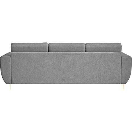 Rom Nordic vendbar sofa med chaiselong - antracit