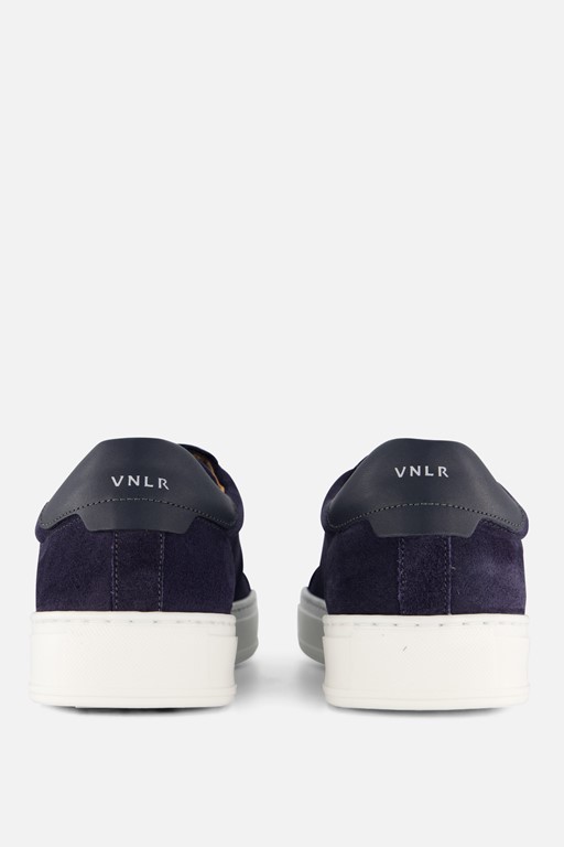 Van Lier Barossa Sneakers blauw Suede