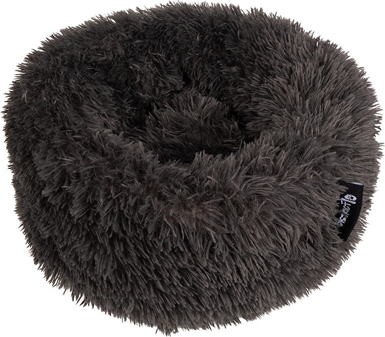 District 70 hondenmand Fuzz grijs D 45 H 15 cm