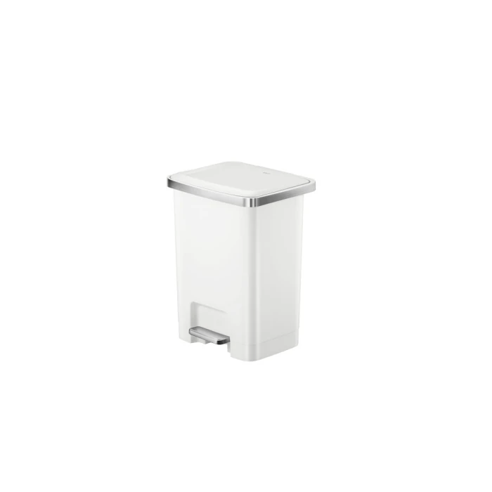 EKO Hana 2 pedaalemmer 25 liter wit (VB638825W)