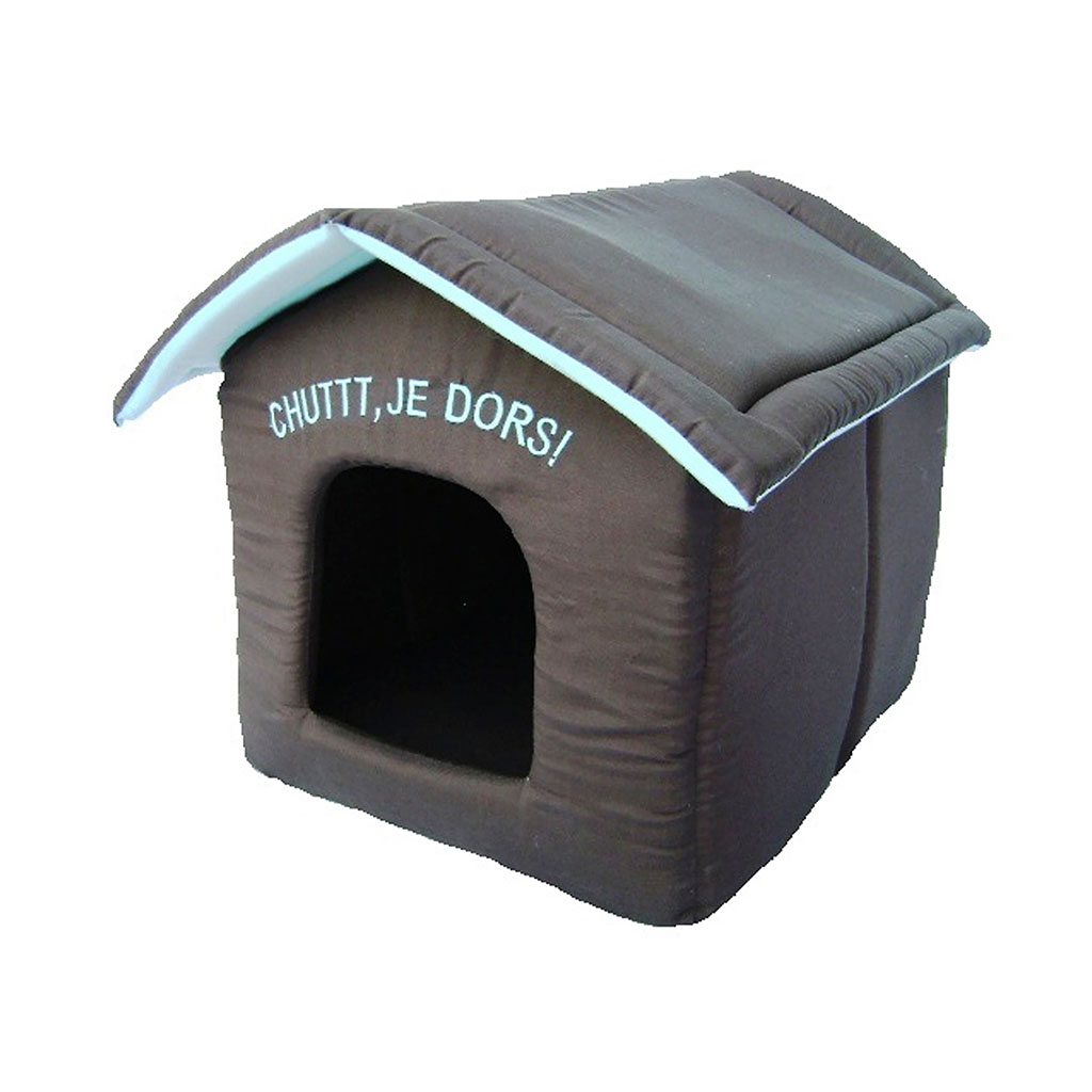 Maison mousse coussin amovible 36x40x44cm
