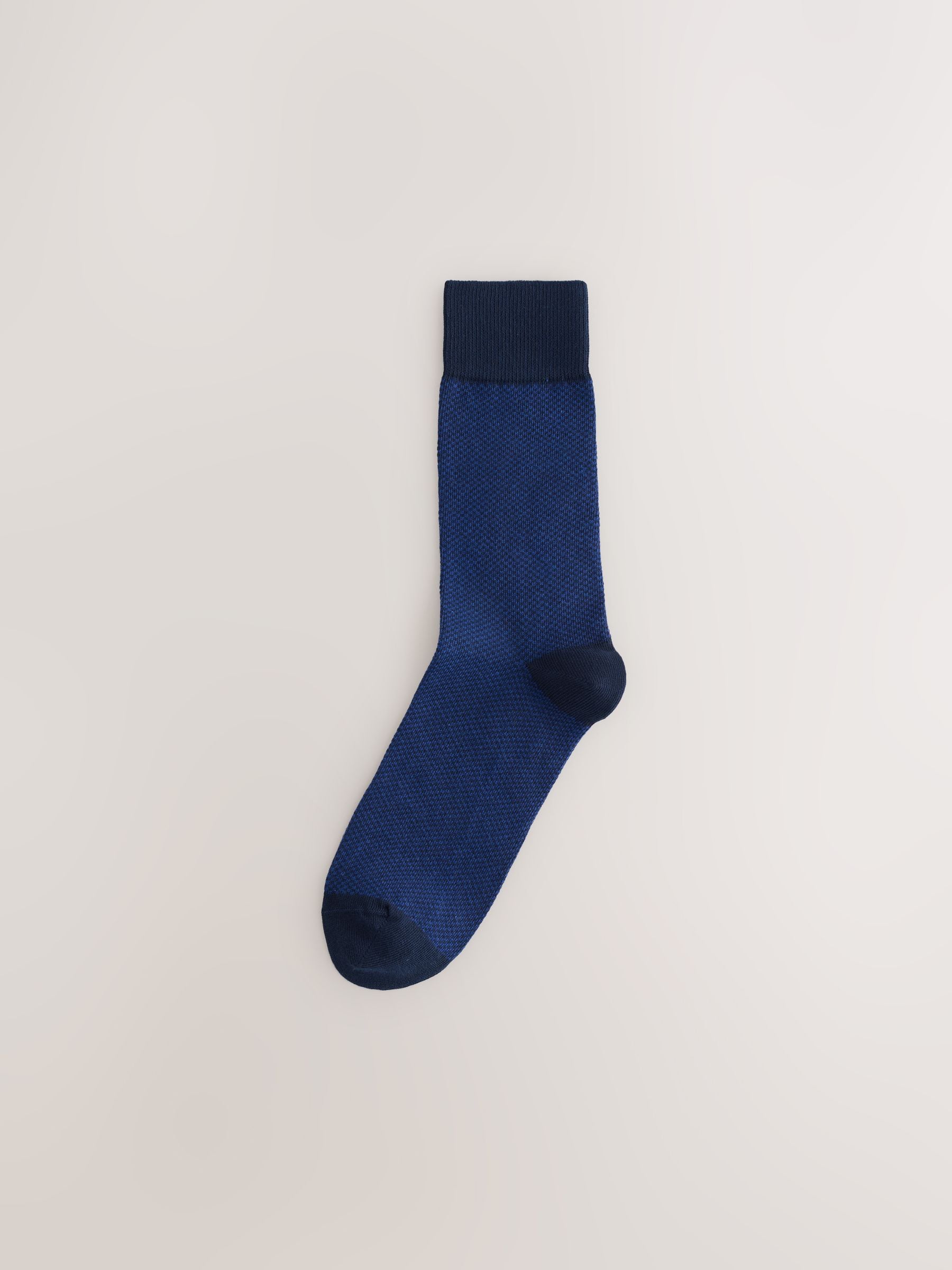 Marineblauw Blauw - 5 Paar modieuze sokken met patroon