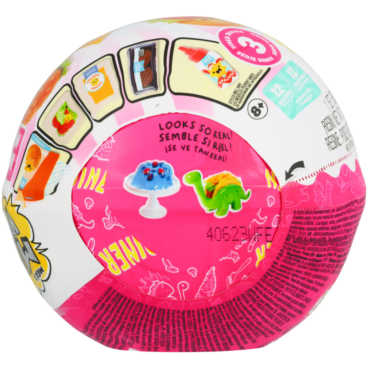MGA Miniverse Food Series Diner Seri 3 assortiert