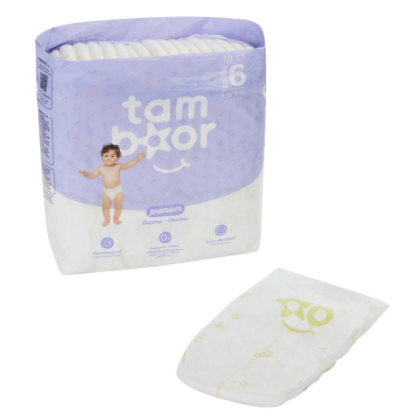 Couche Premium T6 XL (+16kg) - x18