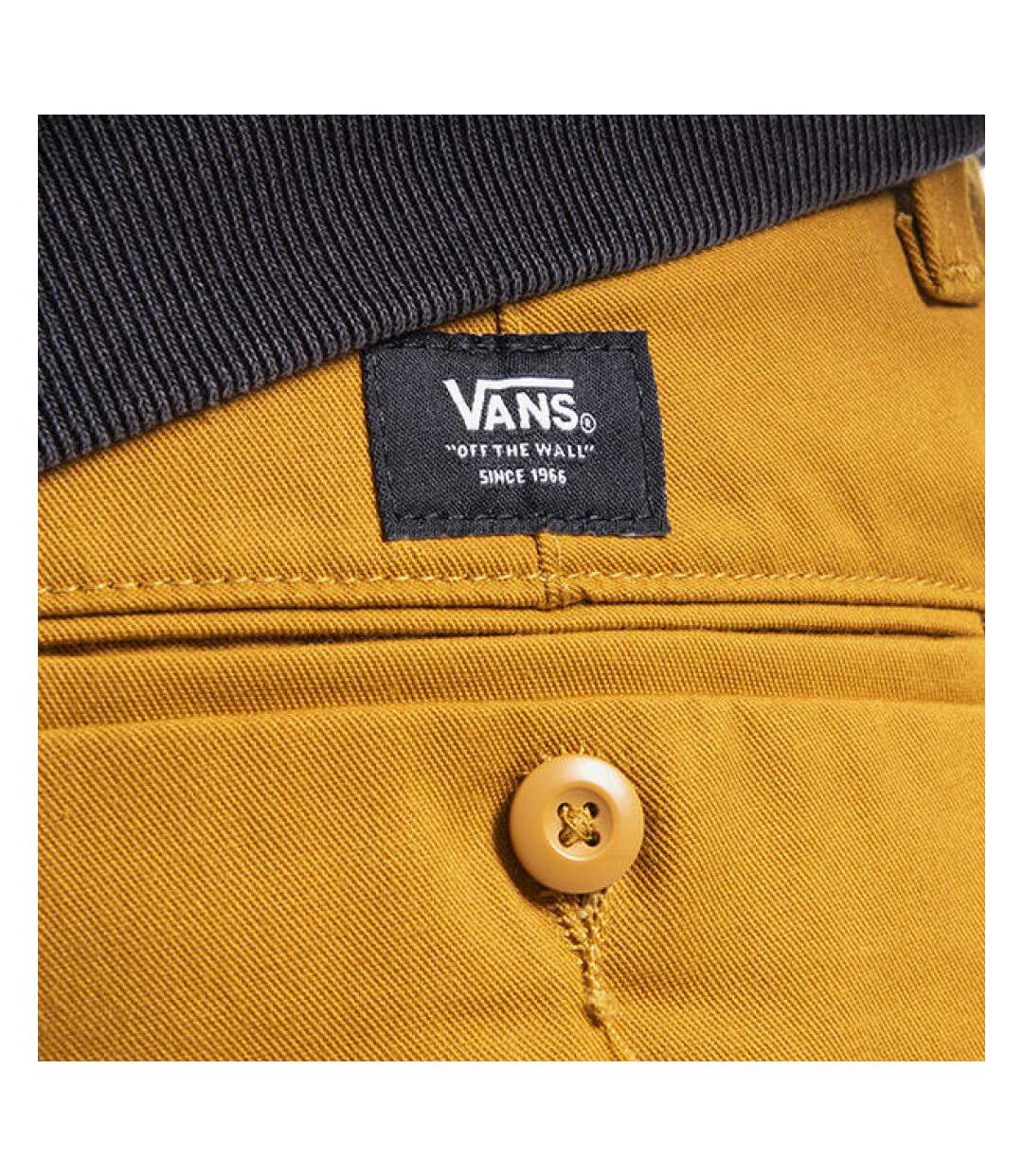 Pantalon Chino Jaune Homme Vans Authentic