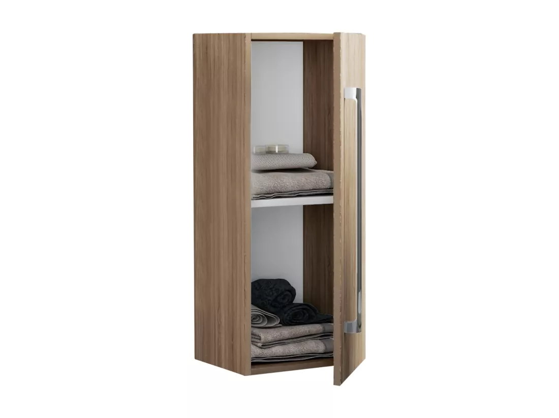 Meubles de salle de bains en bois Armoire centrale Badinos D