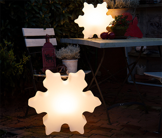 8 seasons design LED-Schneeflocke, 60 cm