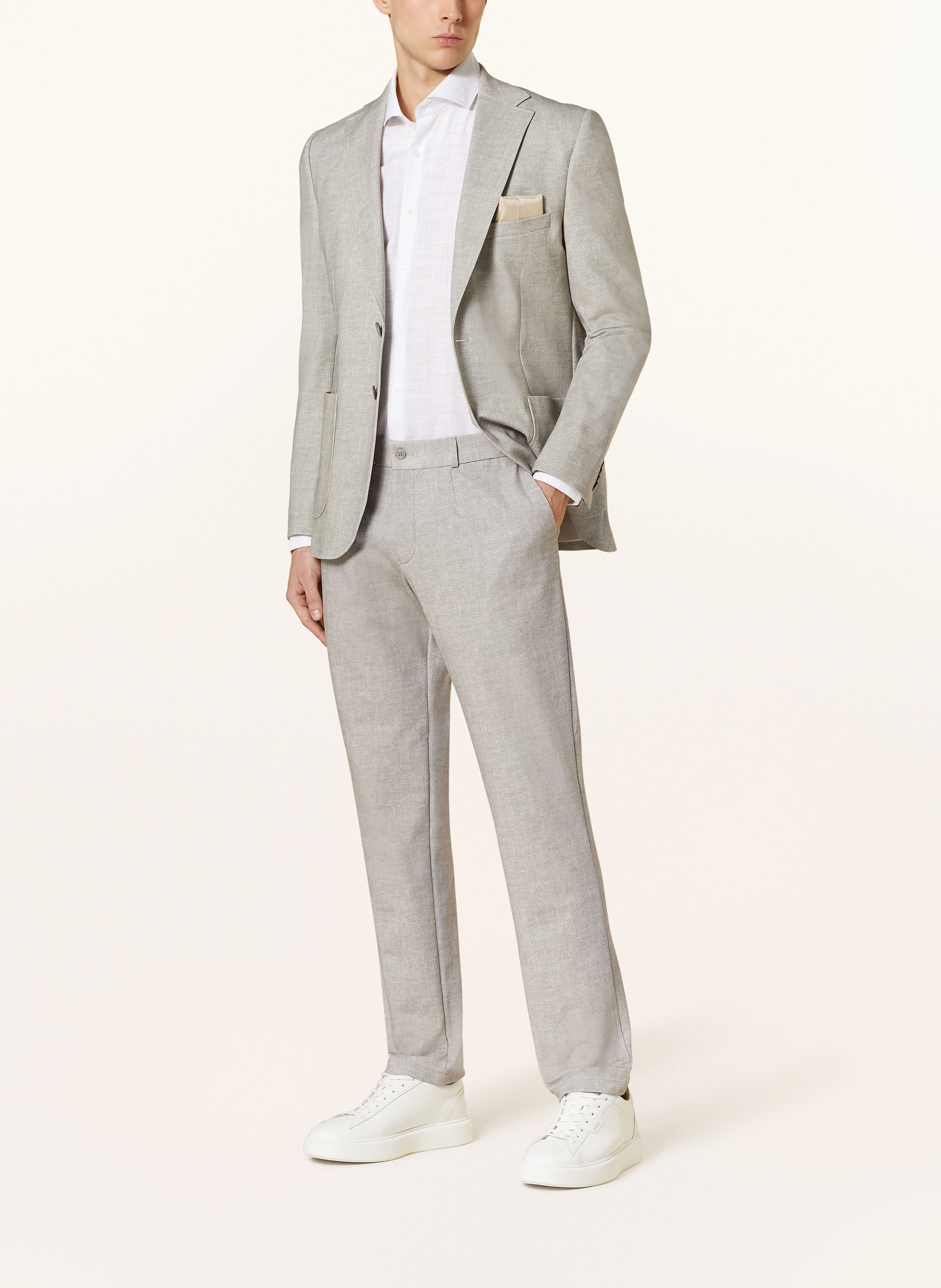 PAUL Anzughose Slim Fit aus Jersey