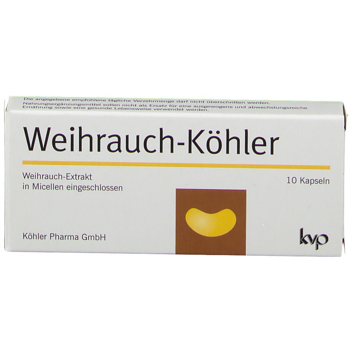 Weihrauch-Köhler Kapseln