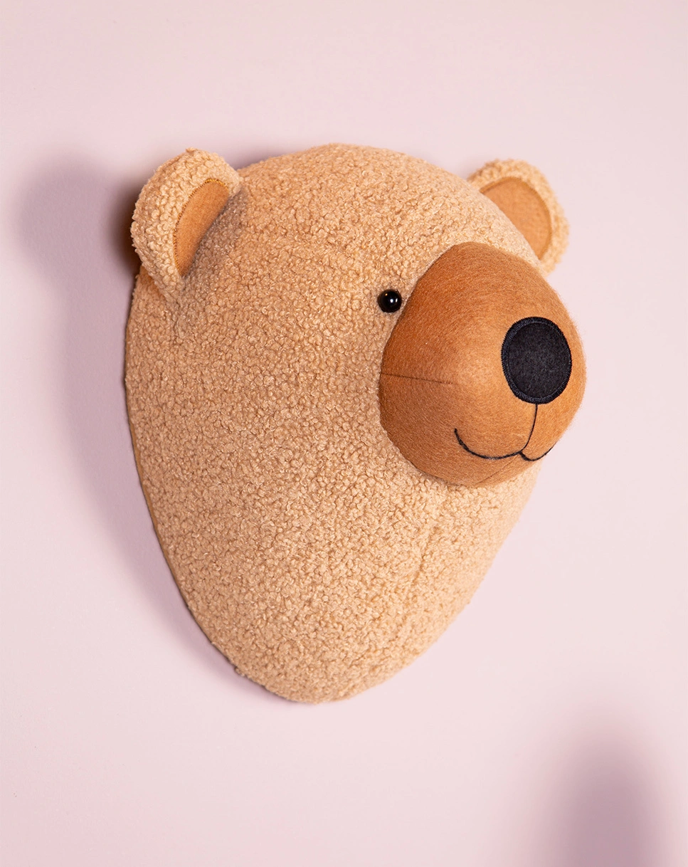 Wanddekoration TEDDYBÄR in braun