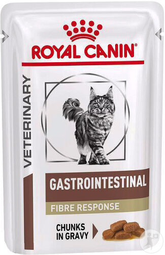 Royal Canin Veterinary Cat Gastrointestinal Fibre Response Sachets 12x85g