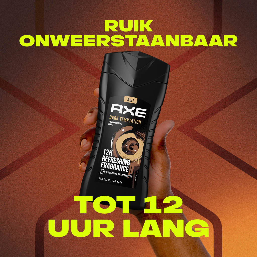 Dark Temptation 3-in-1 douchegel - 6 x 250 ml
