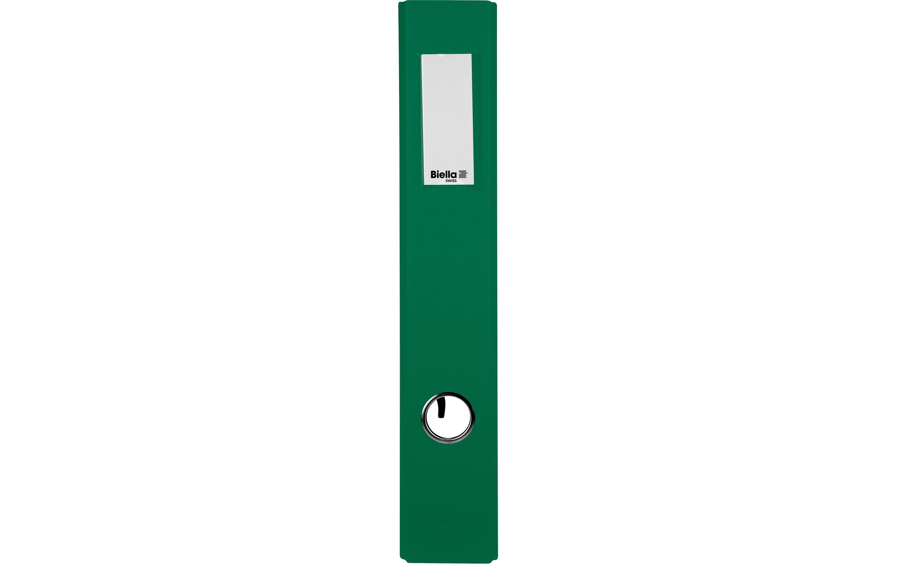 Ordner Plasticolor A4 4 cm, GrünOrdner mit Strong-Mechanik