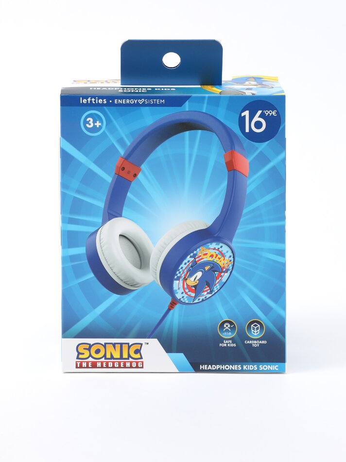 Fones de ouvido Sonic - Azul