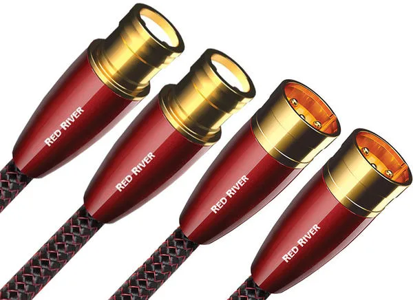 Audioquest Red River XLR (2x0,75 m) Câbles symétriques XLR
