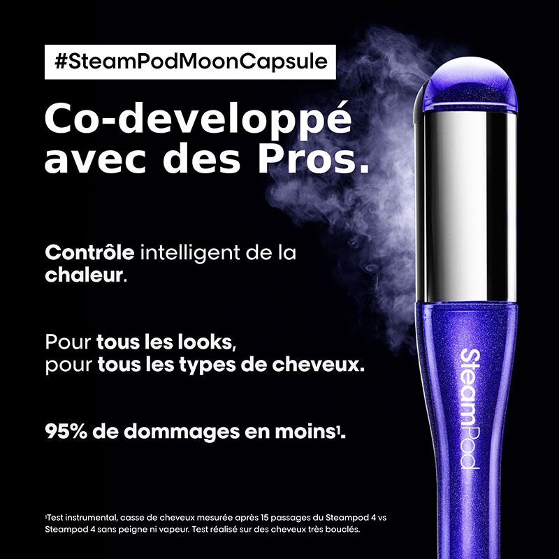 Pack lisseur SteamPod 4 en édition limitée Moon Capsule