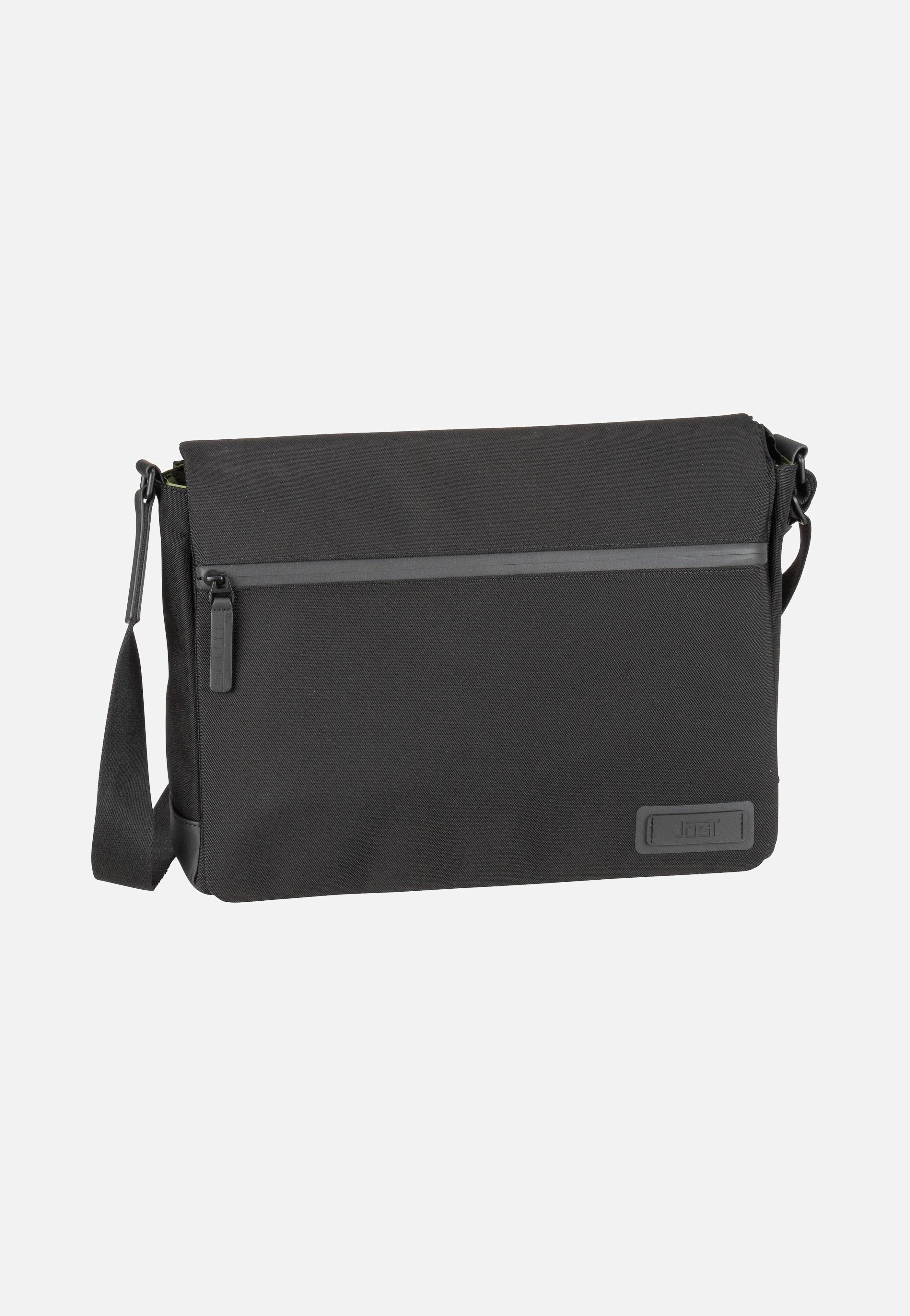 Tallinn Flap L Black - Messenger Bag