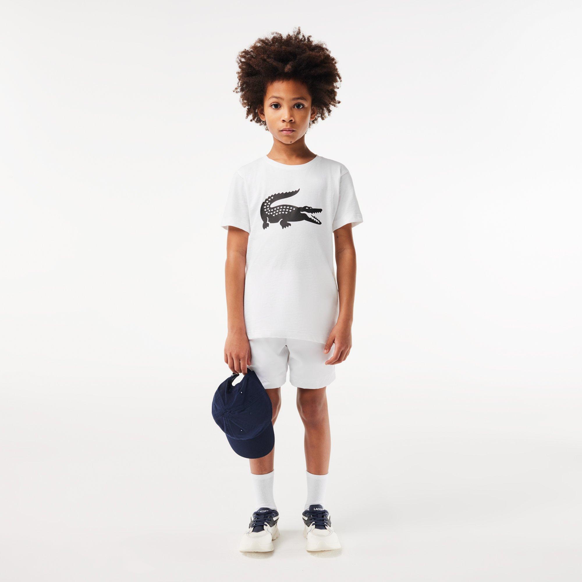 Lacoste Boy's Large Logo T Shirt