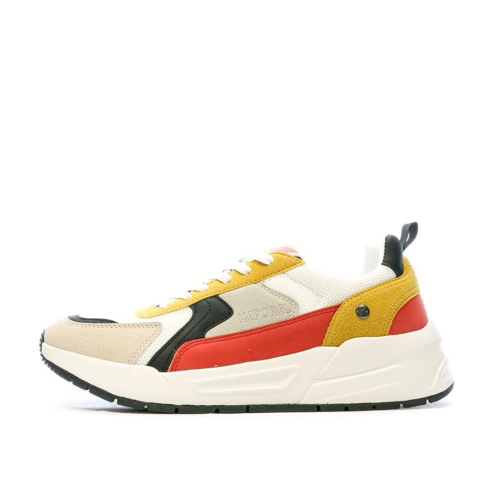 Kaporal Baskets Blanc/Jaune Homme Kaporal Bofali