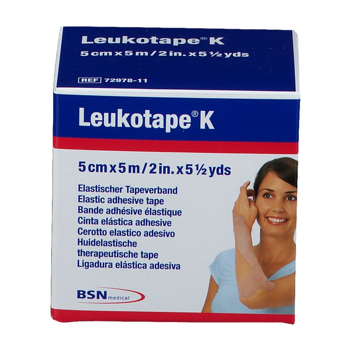 Leukotape® K 5 cm x 5 m hautfarbend
