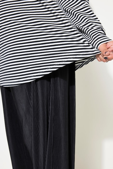 Longsleeve, Ringel, Rundhals, Langarm