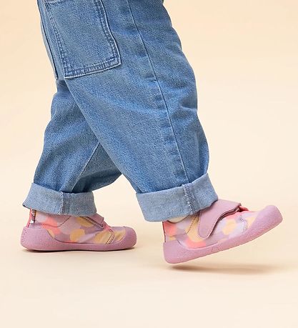 Affenzahn Lauflernschuh - Cotton Kleiner Otter - Rose