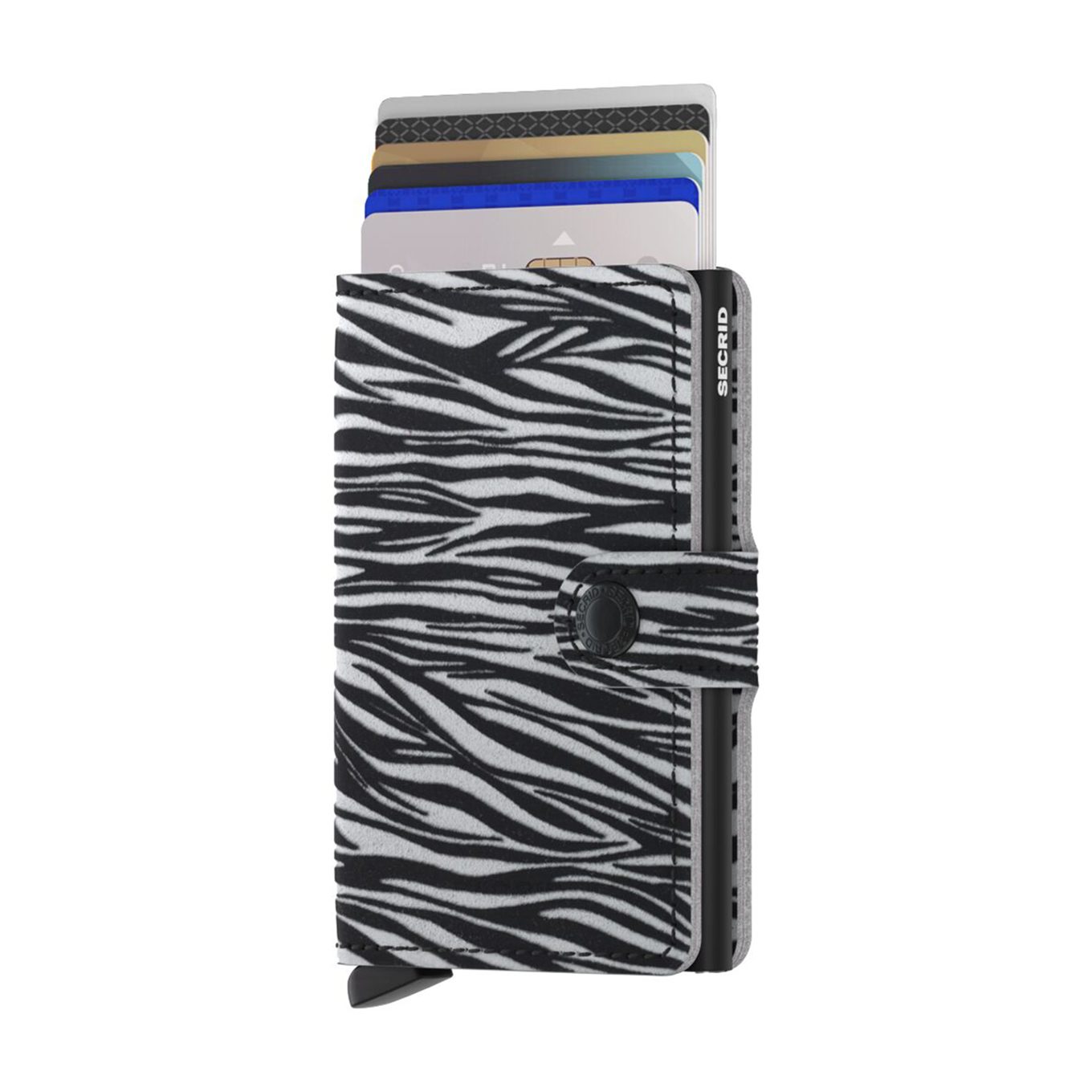 Secrid Miniwallet Zebra Light Grey
