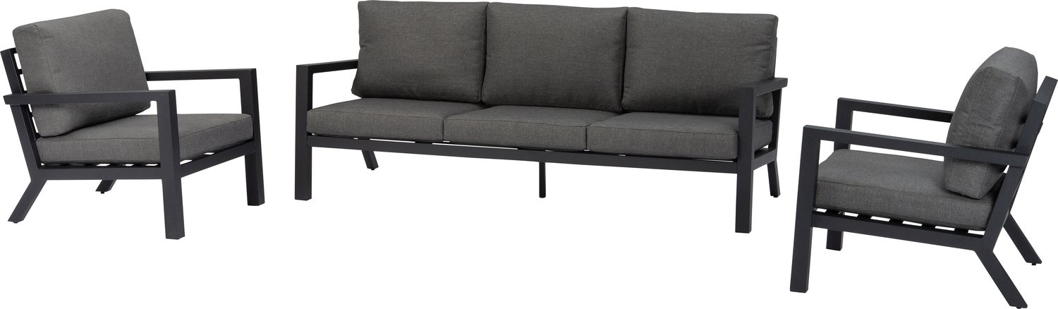 Intratuin 5-zits loungeset Cindy antraciet