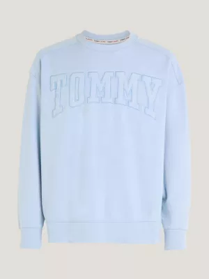 Moletom Varsity Acid Wash Relaxed Fit
