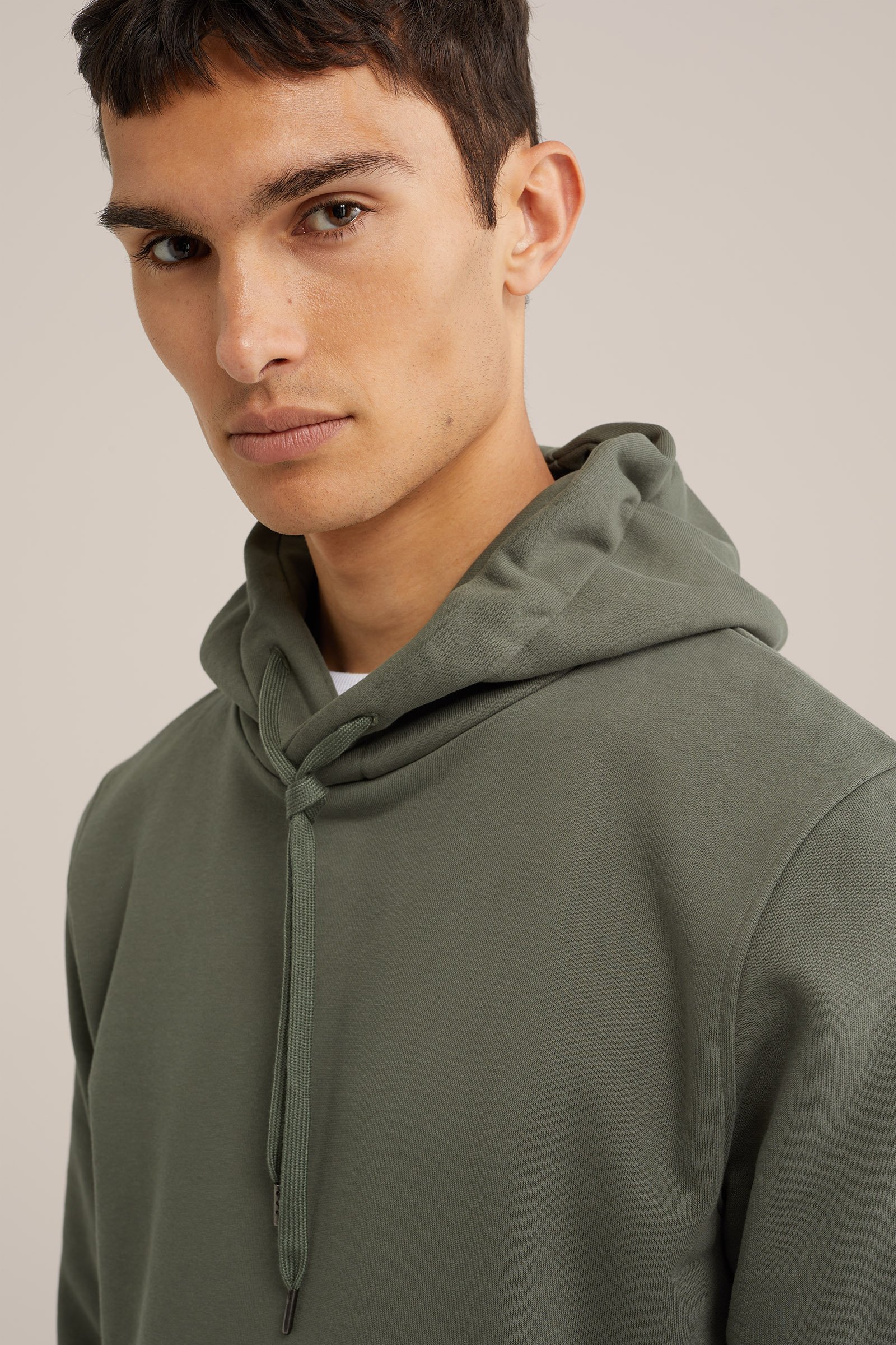 hoodie WE Fashion Donkergroen