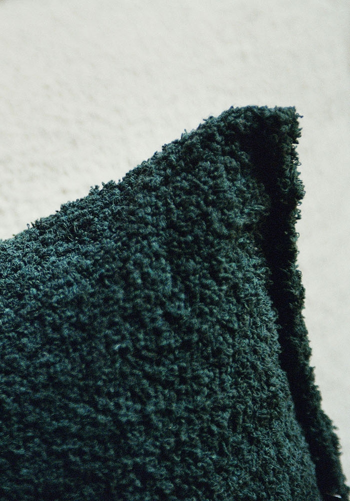 Journey Living Zierkissen Westleton Dark Green